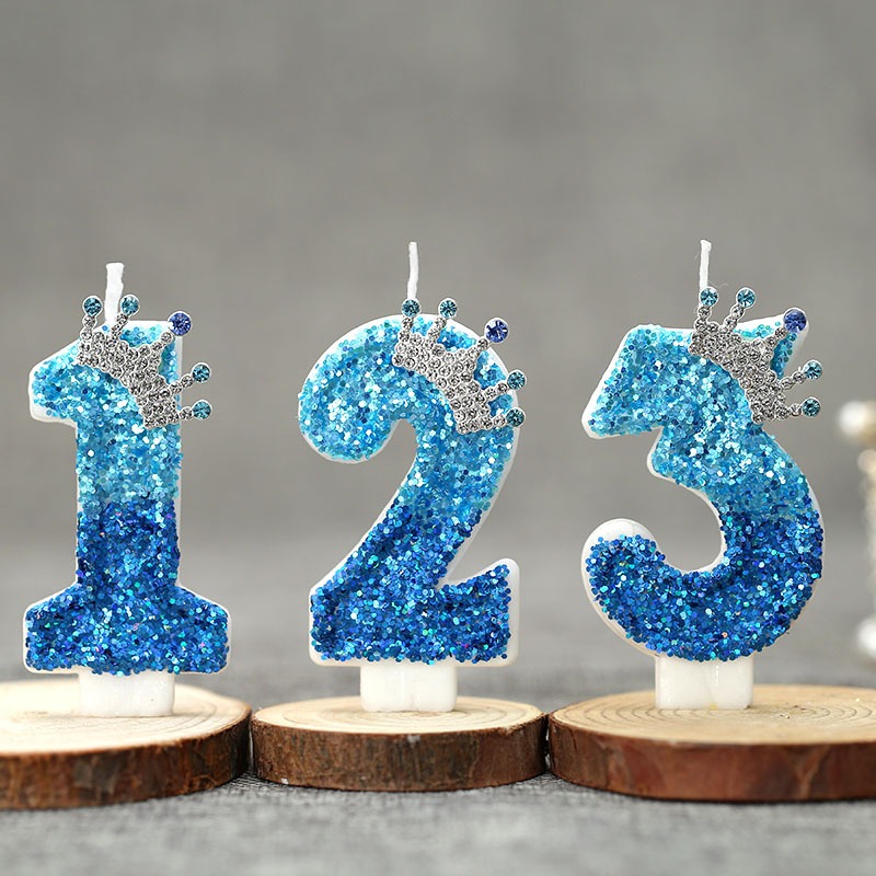 Candle For Supplies - Vela Digital Criativa Azul Pavão com