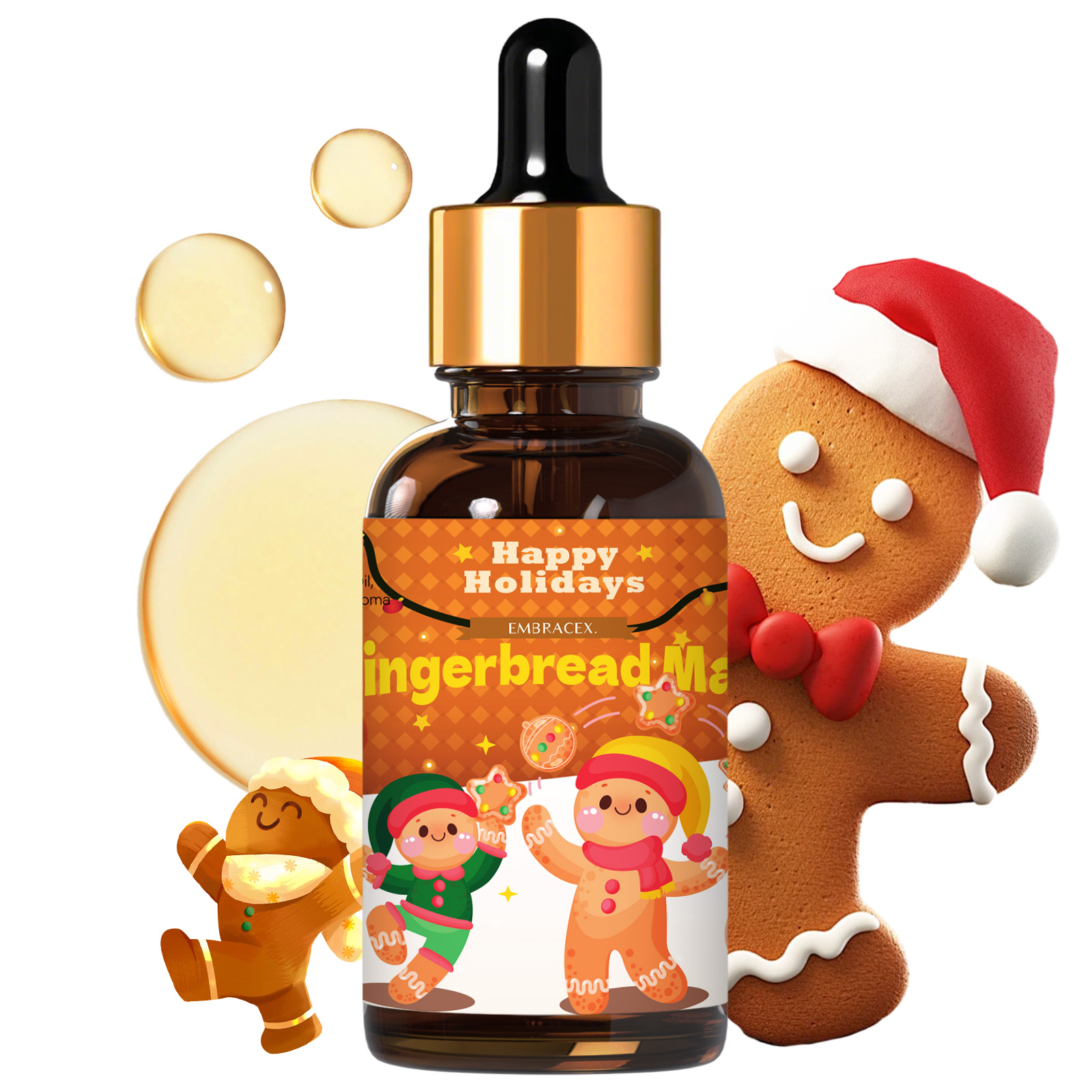 Candle Supplies Fragrance Oil - Óleo Essencial de Homem de Gengibre