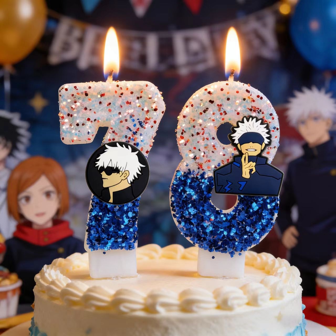 Vela de Aniversário Anime Juju - Candle For Supplies avaliação e preço