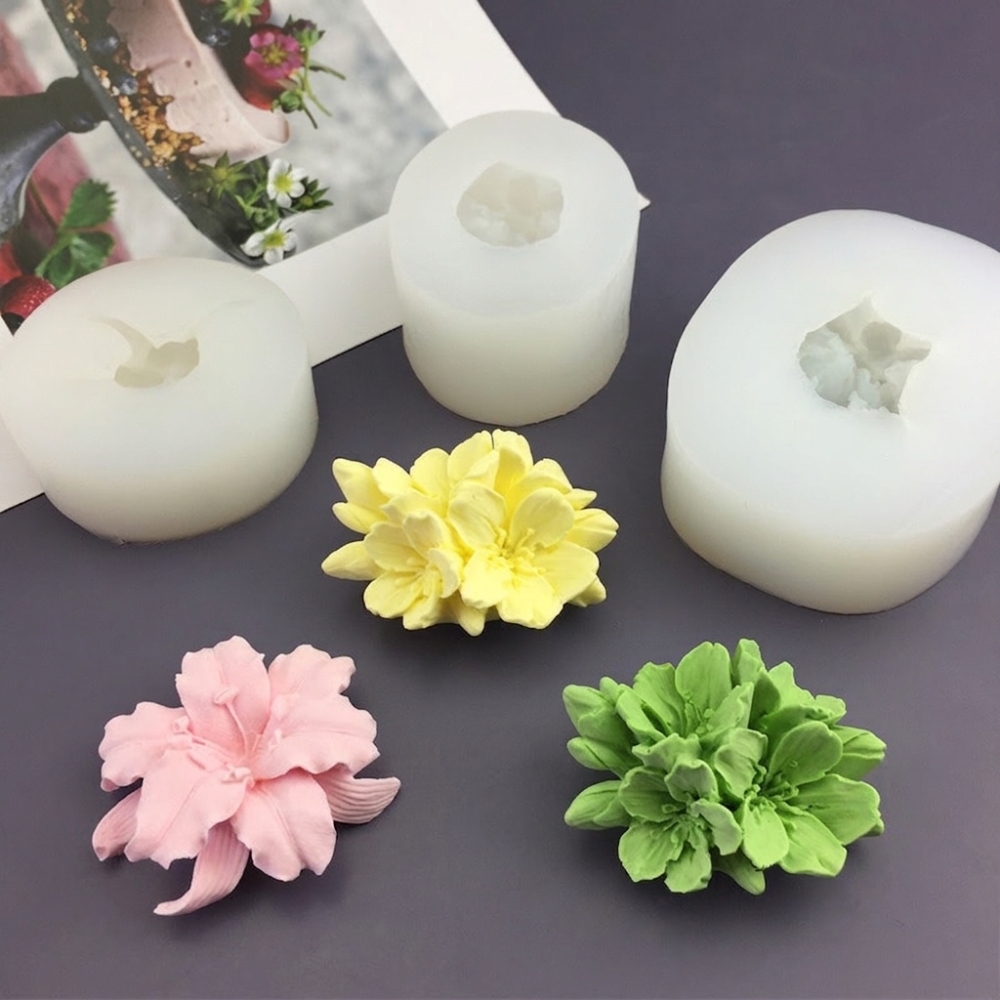 Molde de Silicone Flor de Cere - Candle For Supplies avaliação e preço