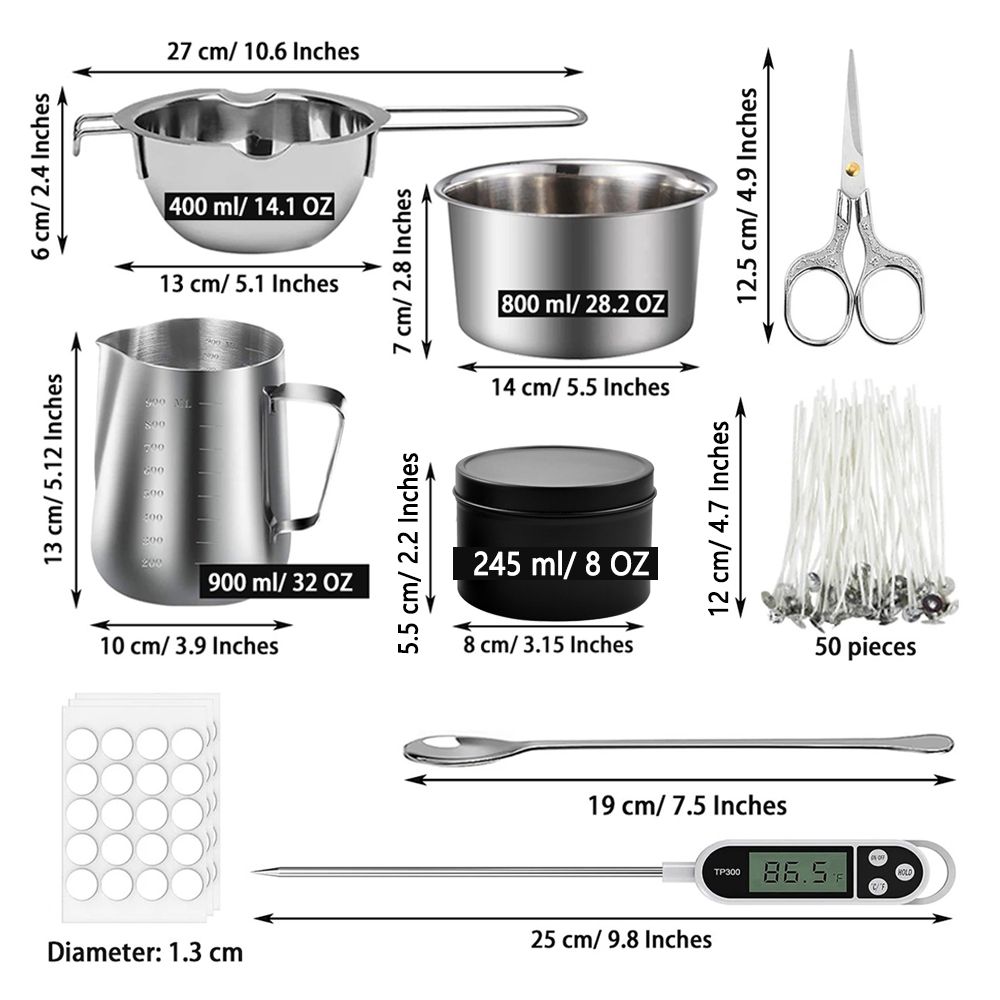 Glintmos Kit de fabricação de  - Candle For Supplies avaliação e preço